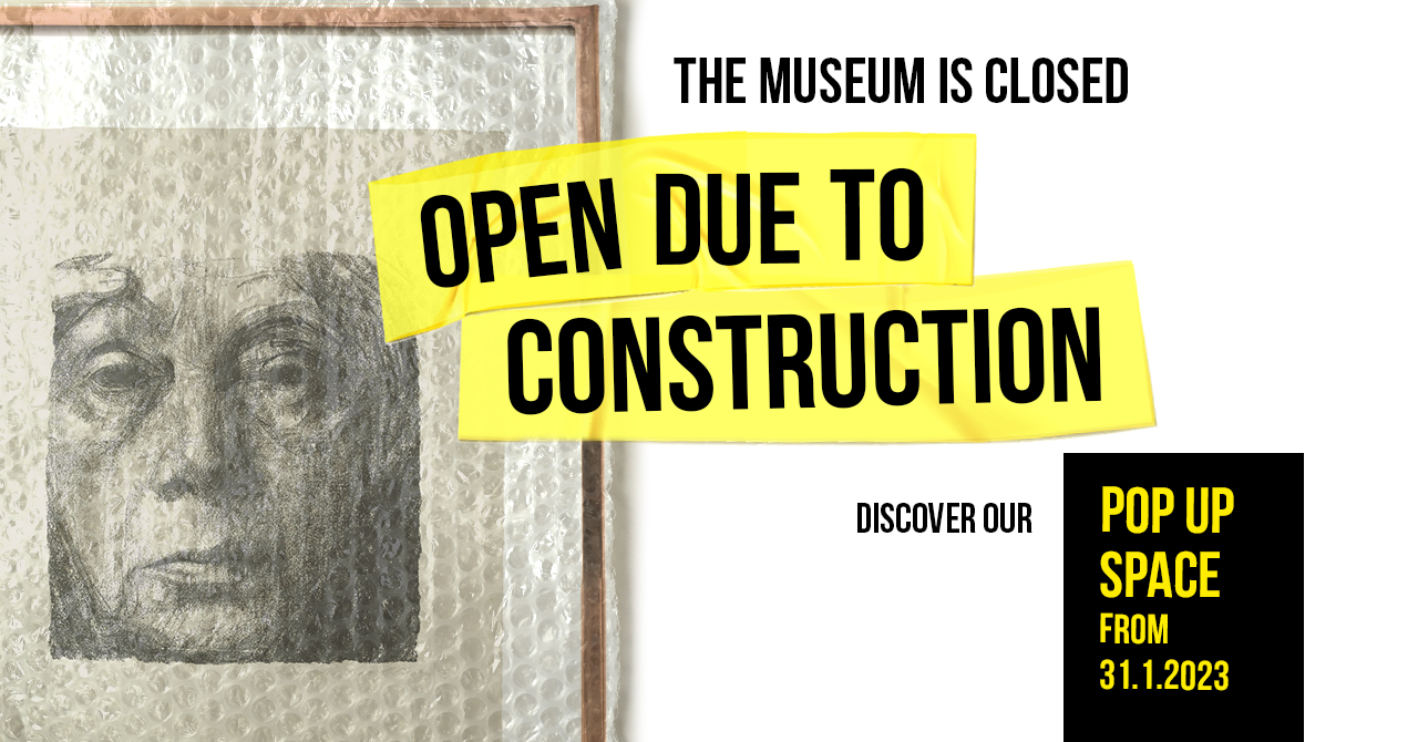 The Käthe Kollwitz Museum Köln is closed due to construction work. Discover our pop up room!