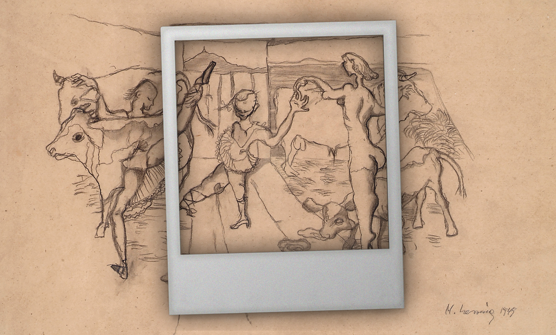 Snapshot in der Sonderausstellung »Maria Lassnig. Die Sammlung Klewan«