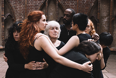 Isaac Chong Wai, Die Mütter (2022) © Victoria Tomaschko, ifa-Institut für Auslandsbeziehungen. Courtesy of Blindspot Gallery and Zilberman.