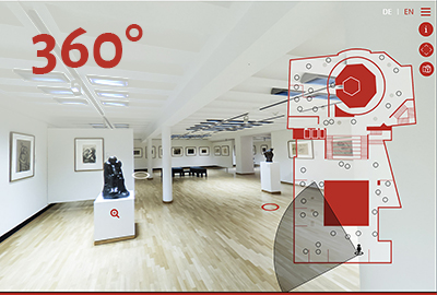 360° Virtual Tour - Käthe Kollwitz Museum Köln