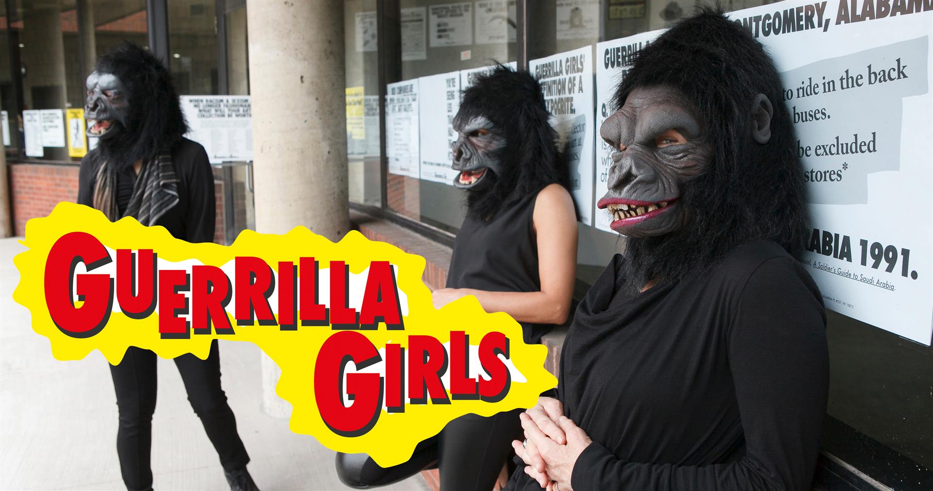 Die GUERRILLA GIRLS (c) ph. Katie Booth 2016