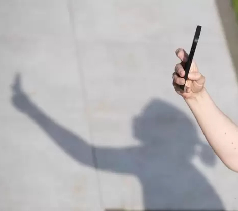 Selfie-Station in der Ausstellung
