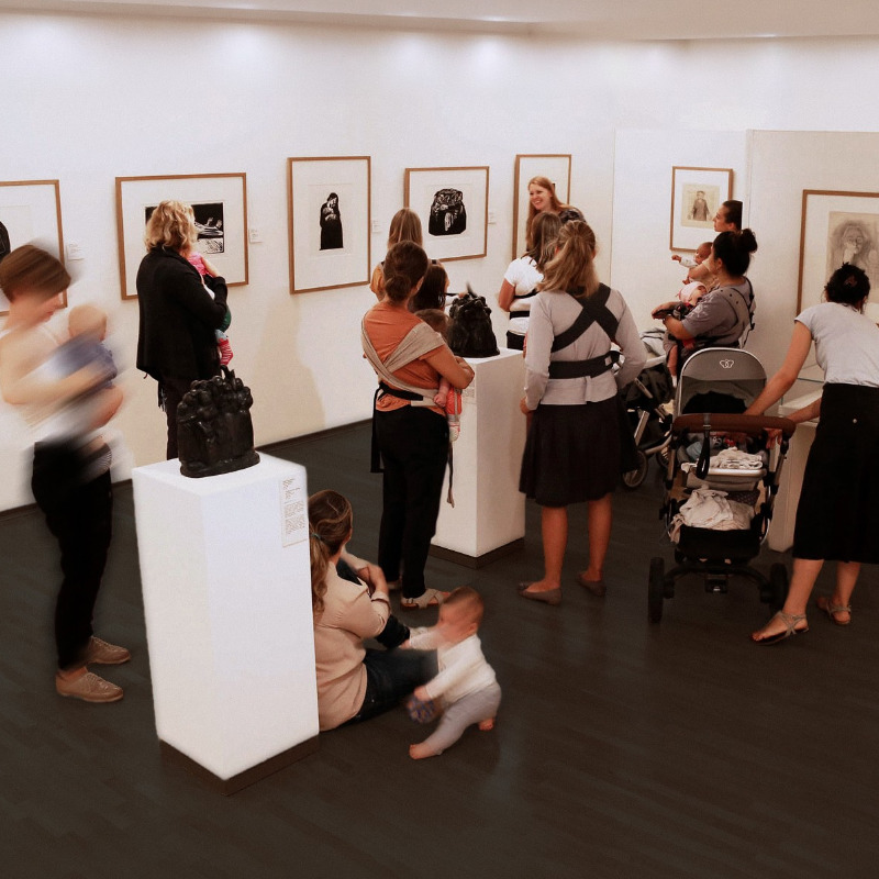 Elternzeit — Die Führung für Eltern + Baby im Kollwitz Museum Köln © Kollwitz Museum Köln