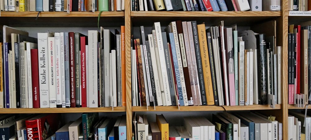 A glimpse inside the Kollwitz Specialised Library at the Kollwitz Museum Köln 